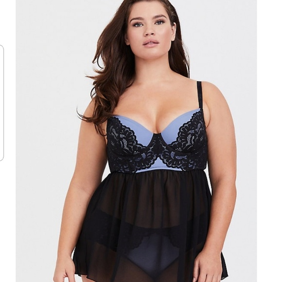 Lace Underwire BabyDoll Intimate Wear - Picture 5 of 6